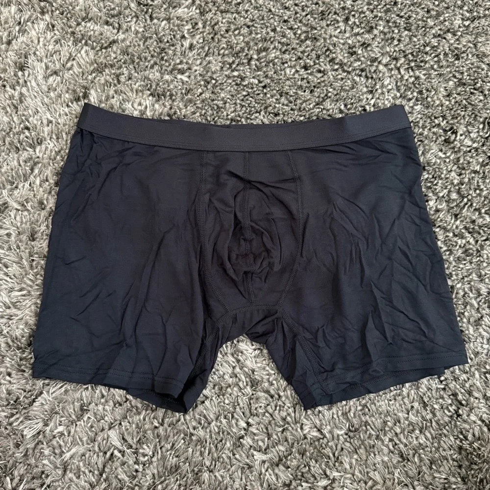 True Classic Boxer Briefs in Black, Size XL​​​​​​